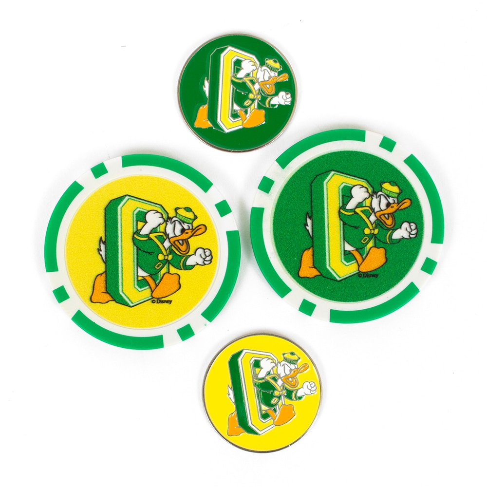 DTO, Wincraft, Green, Sports Equipment, Sports, Golf, Poker Chip design, Marker set, Ball Marker, 964798